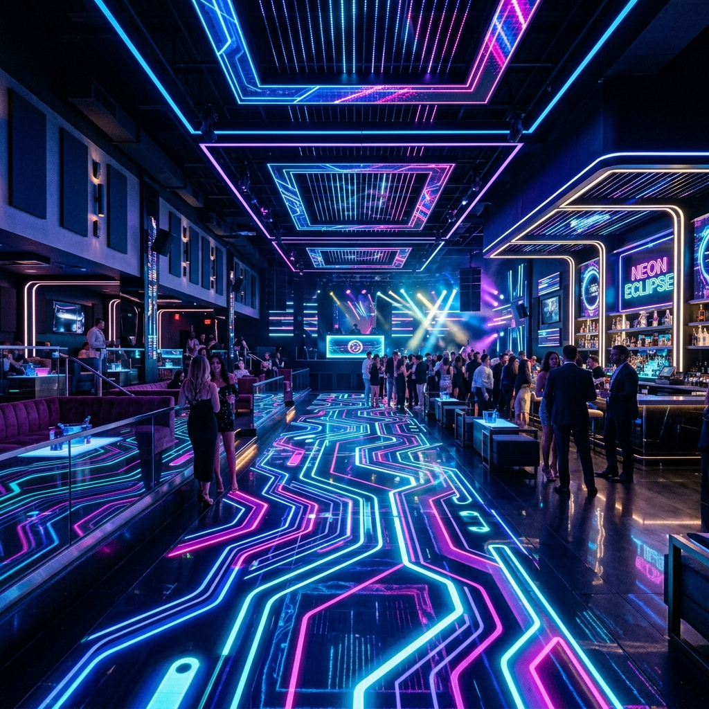 LED Glow Flooring
