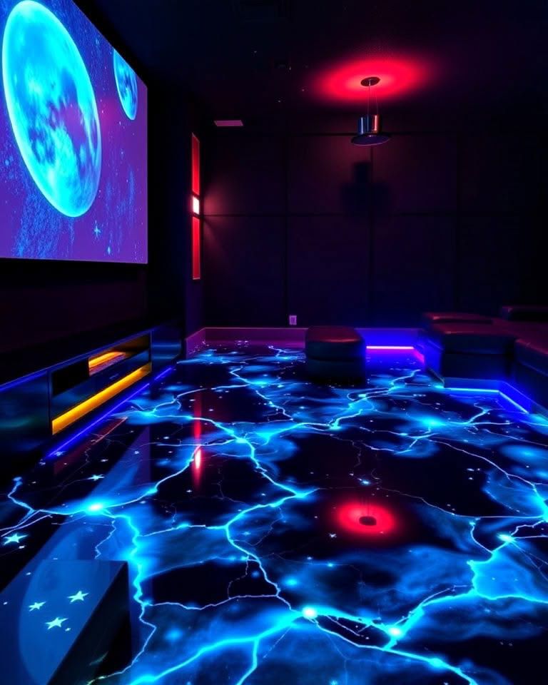 LED Glow Flooring